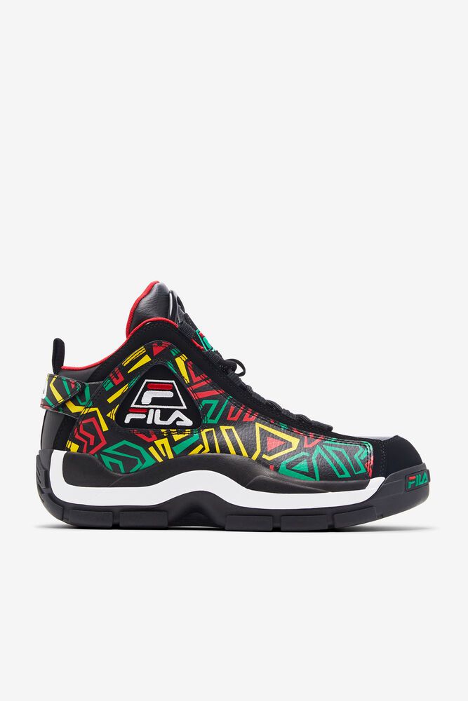 Fila Trainers Mens Black Grant Hill 2 - Ireland 43296-FHJX